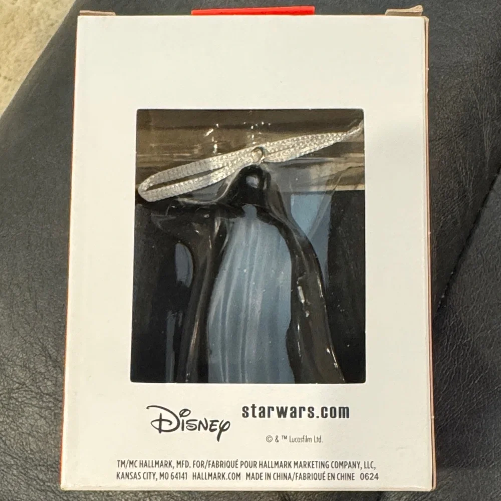 Hallmark Star Wars Darth Vader Ornament - Black and Red